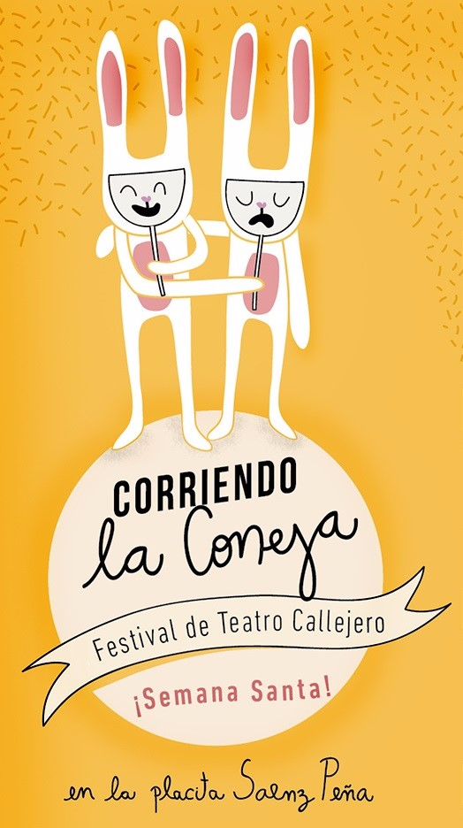 La invitación al festival.