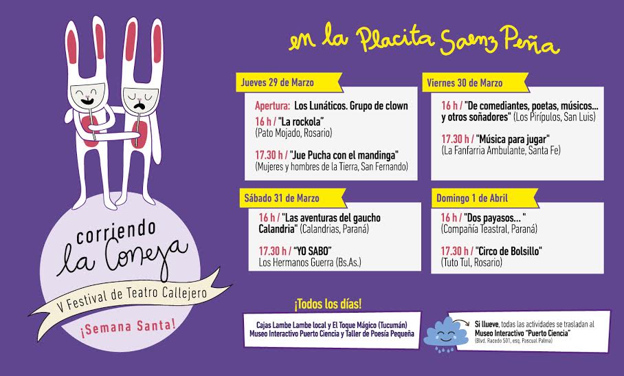 Paraná corre la coneja.