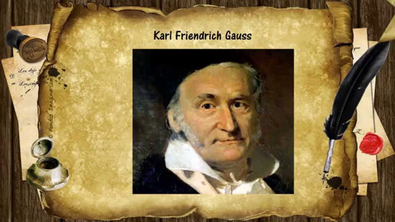 Carl Friedrich Gauss,  uno de los más grandes matemáticos  de todos los tiempos.