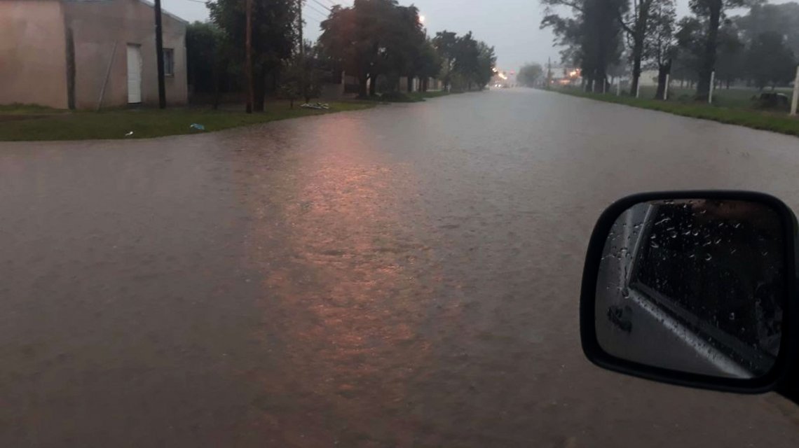 Evacuados e inundaciones por el temporal