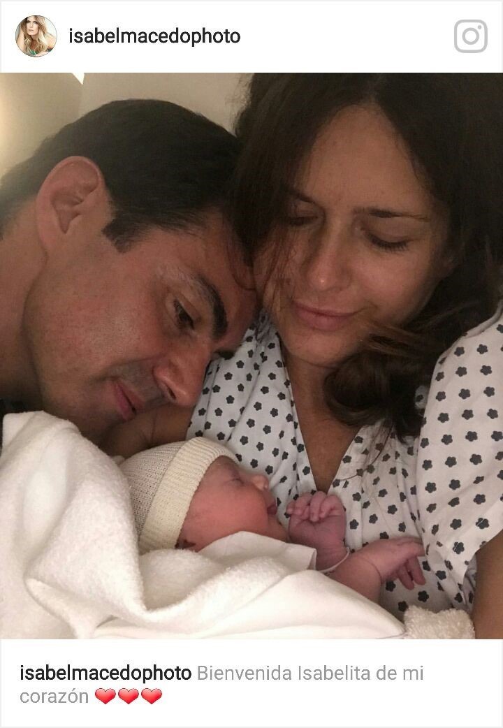 La presentación de Isabelita.