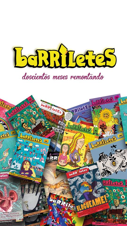 La revista Barriletes festeja los 200 meses de trabajo.