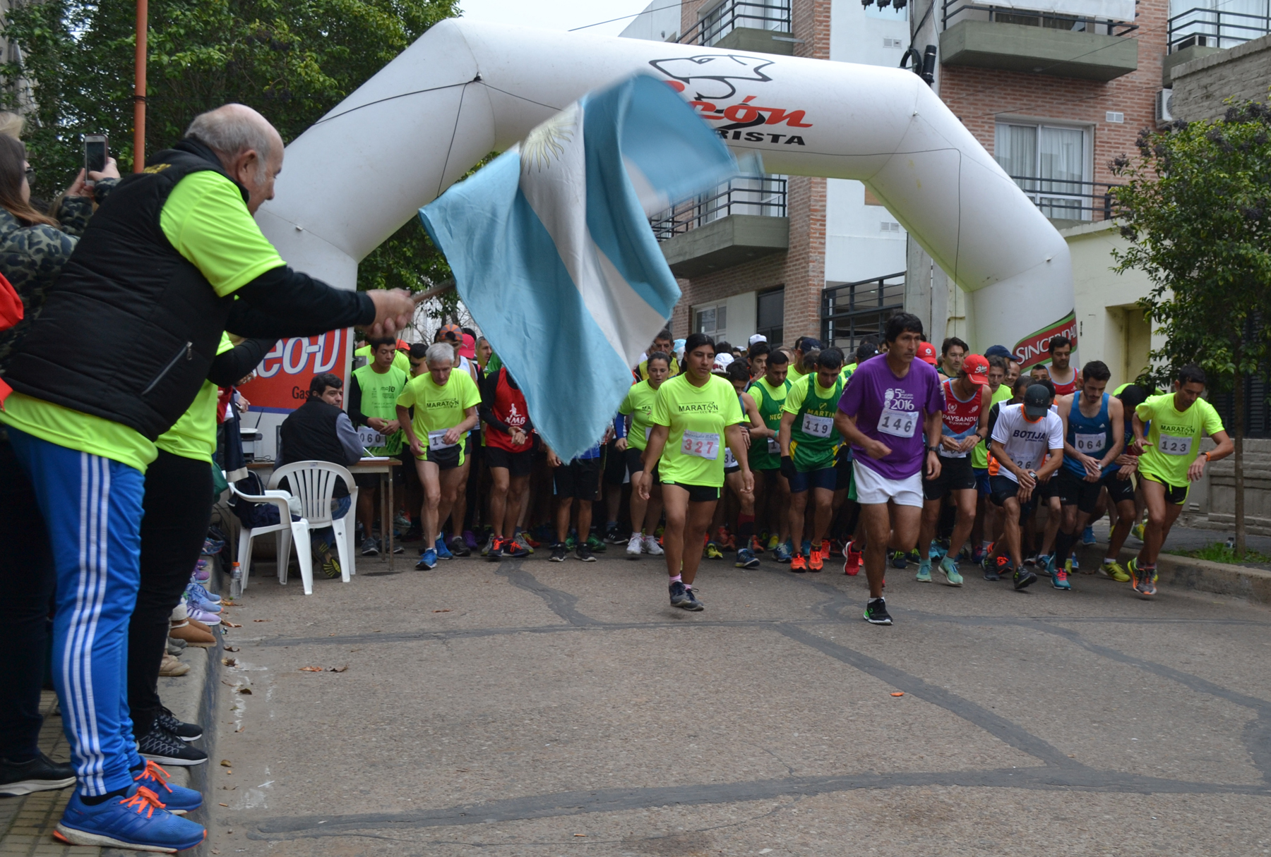La maratón 2017.