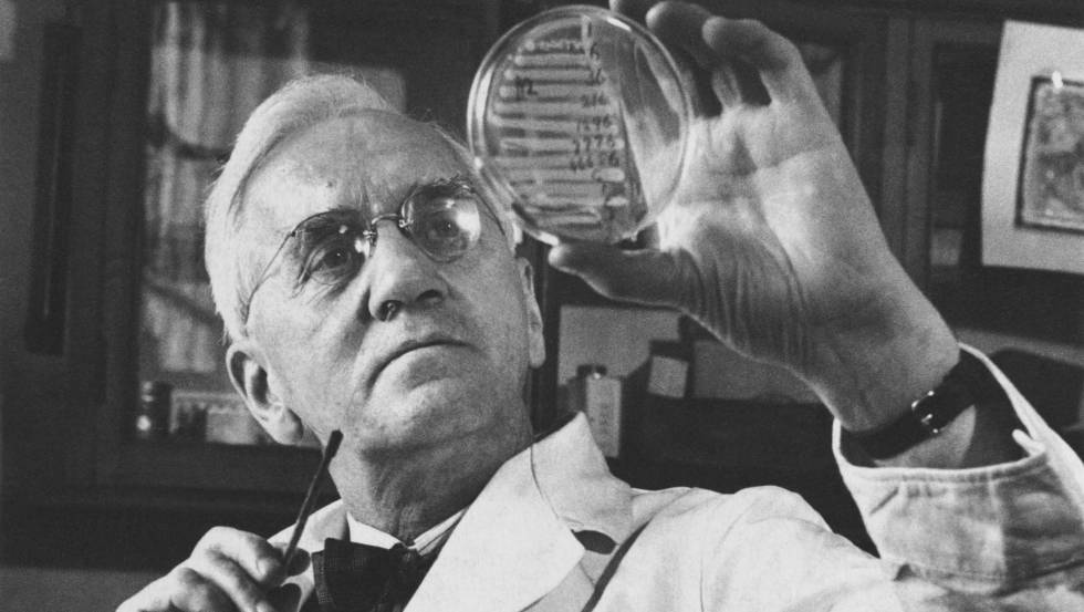 Alexander Fleming, el médico que descubrió la penicilina.