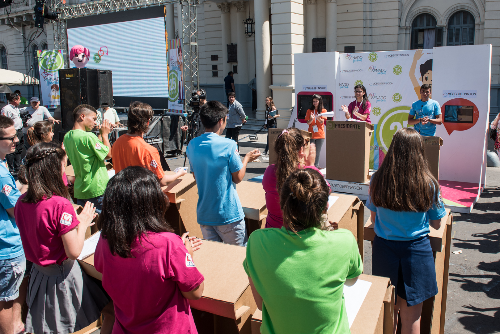 Amplían el plazo de las inscripciones para participar del Senado Juvenil.