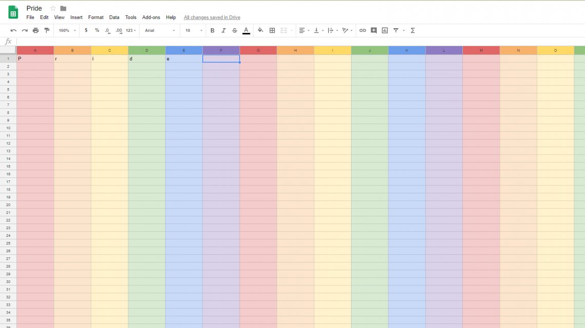 Un homenaje oculto de Google por el Mes del Orgullo Lgbt.