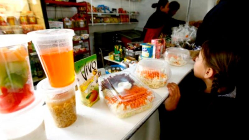 Entra en vigencia la Ley que regula los kioscos saludables en escuelas. Foto: ilustración.