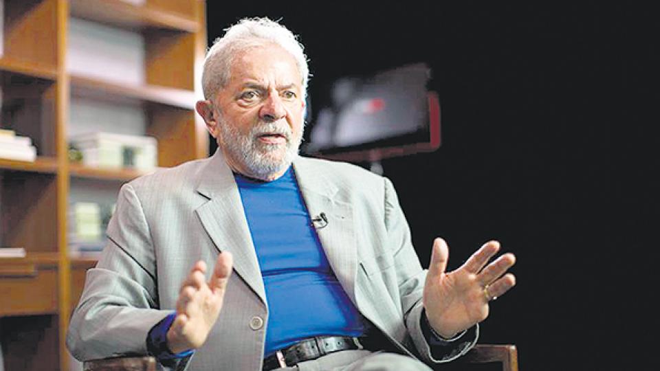 Lula: “Parece que no bastó con detenerme. Quieren hacerme callar”.
