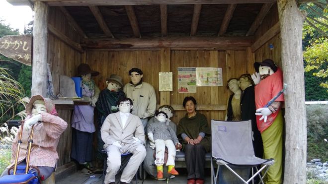 Nagoro, la misteriosa aldea de muñecos de Japón