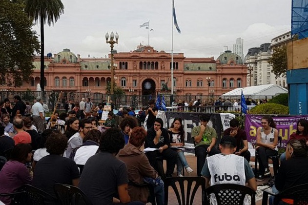 Paro Universitario: Se esperan masivas clases públicas en Plaza de Mayo