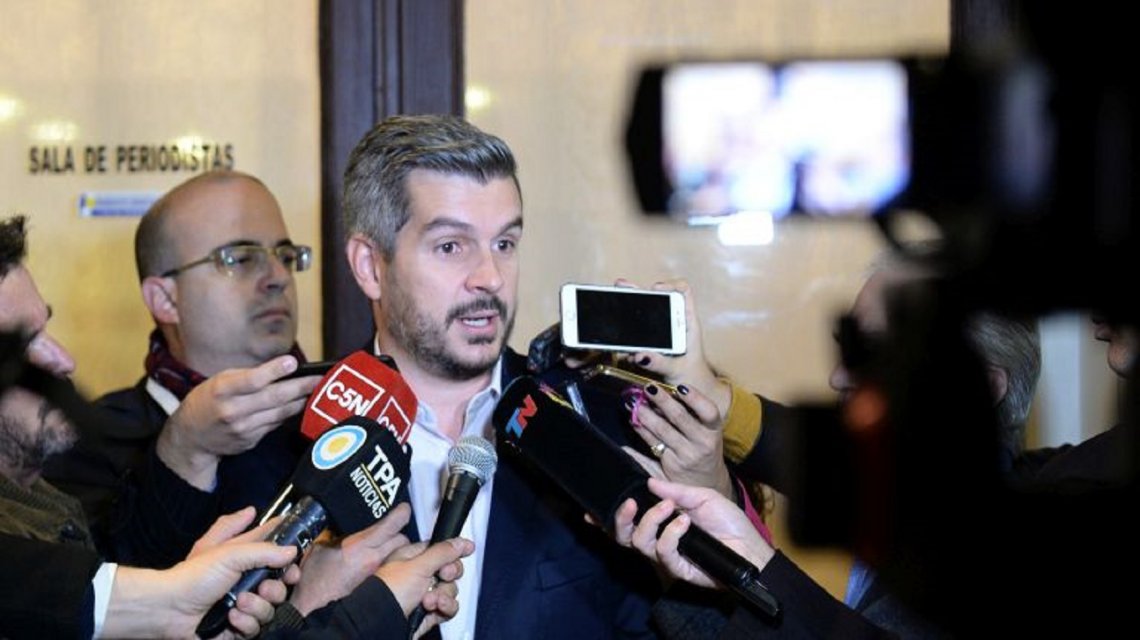 El jefe de Gabinete, Marcos Peña.