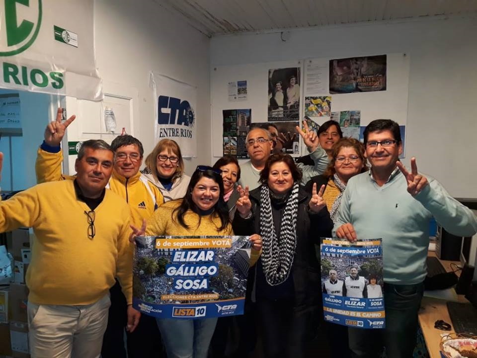 Los candidatos de la Lista 10 recorren la provincia.