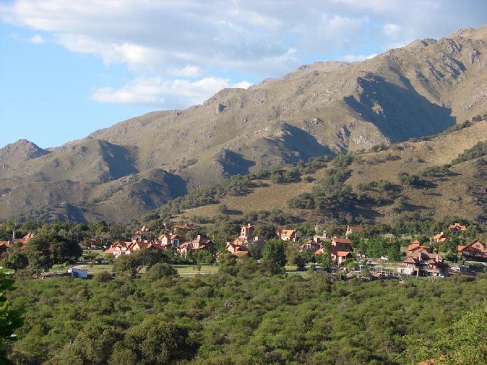 Las sierras de Carpintería, en la provincia de San Luis.