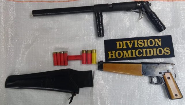 El chofer de Josefina Etienot, detenido por delitos con armas.
