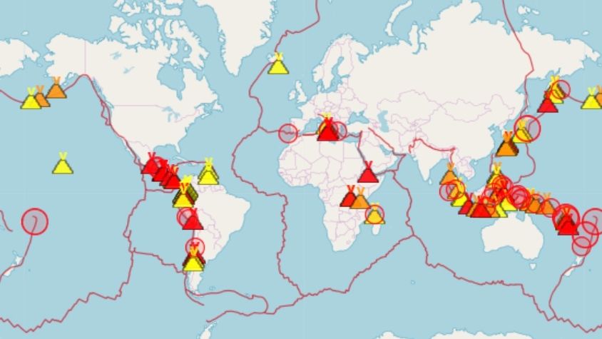 ¿Es normal que haya tantas erupciones volcánicas?