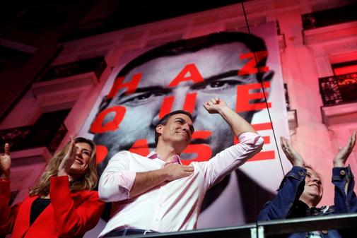 La izquierda se impuso en las elecciones españolas. Foto: El Mundo, España.