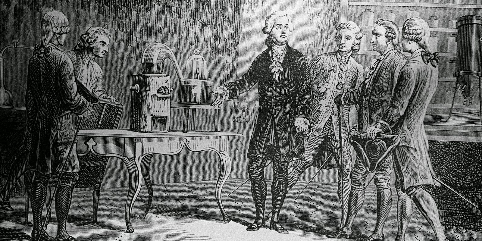 Lavoisier introdujo la medición en la investigación química, que hasta entonces era puramente cualitativas.