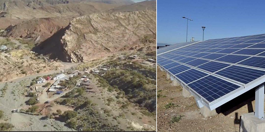A través de una fuente fotovoltaica de litio acumulará energía para abastecer de electricidad a unas 30 familias