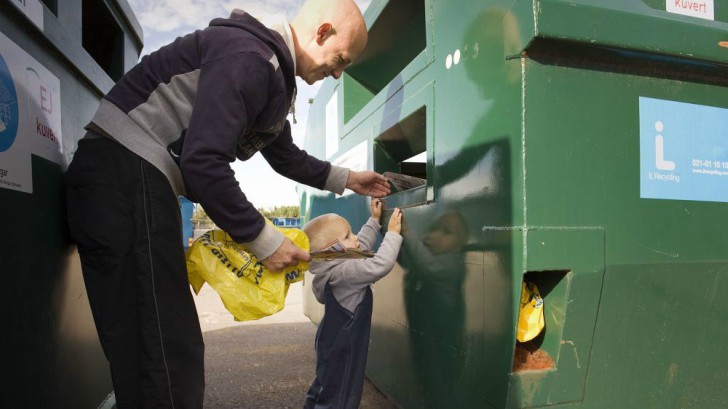 En Suecia el 99% de la basura se recicla y menos del uno por ciento termina en rellenos sanitarios