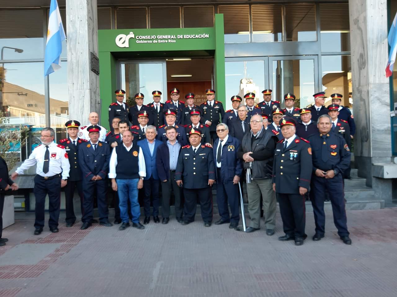 Se realizó un acto en Paraná.