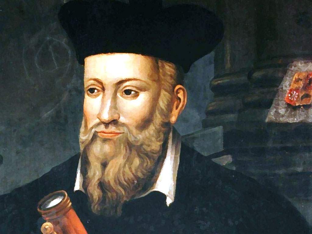 Michel de Nostradamus, astrólogo, médico,  físico y vaticinador francés de origen judío.