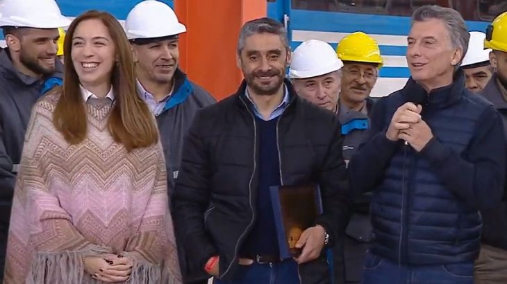 Macri con Vidal: 