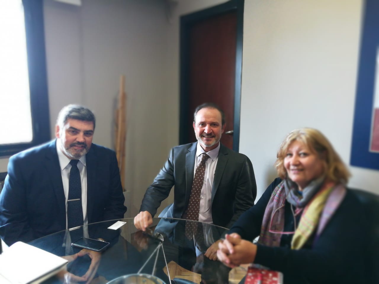 Ávalos se reunió con autoridades del Nbersa.