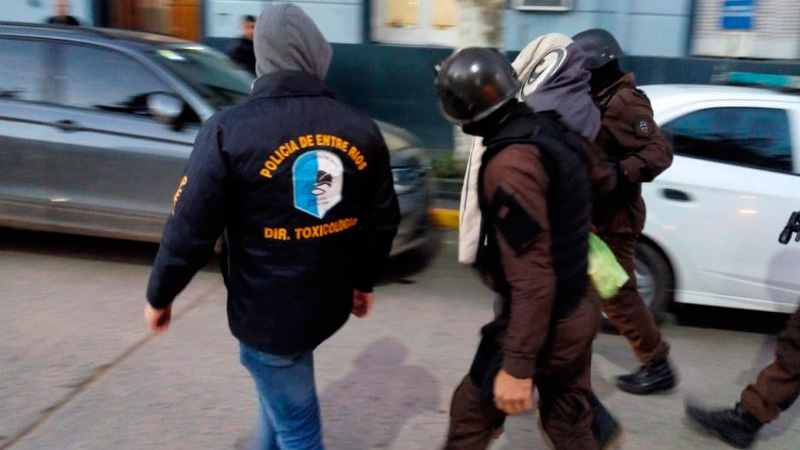 El patovica fue detenido en Victoria.