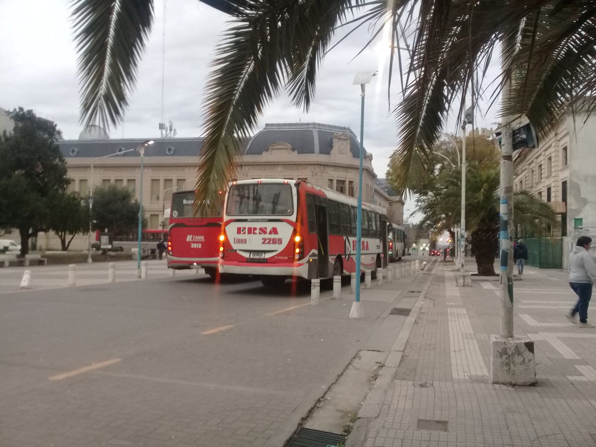 Los colectivos circulan con normalidad en Paraná.