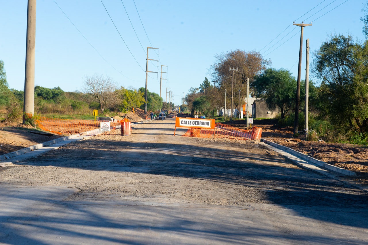 El gobierno municipal lleva adelante una obra de conexión troncal estratégica en la zona este de la ciudad.