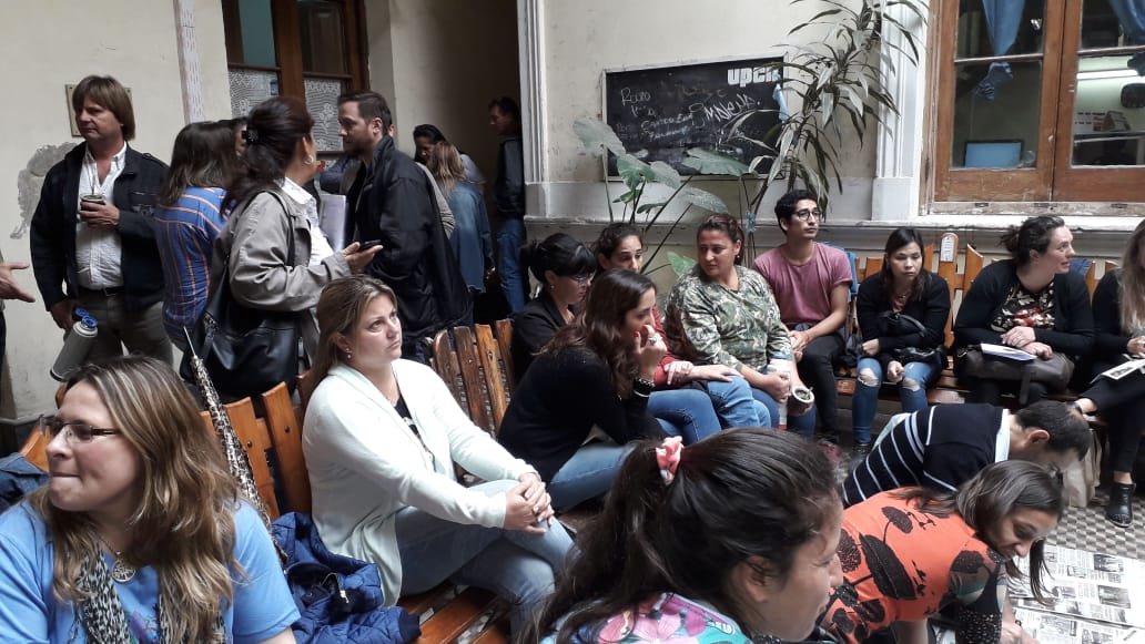 Trabajadores del Copnaf realizan retención de servicios.