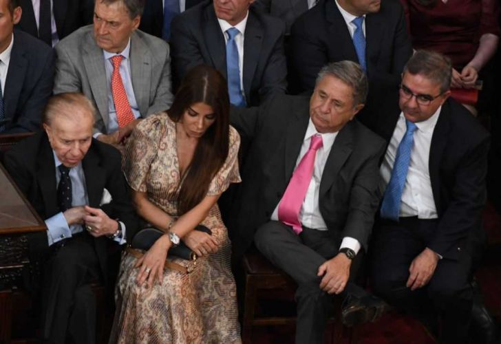 Selfies con Menem e invitados vip: Lo que no se vio de la asunción presidencial