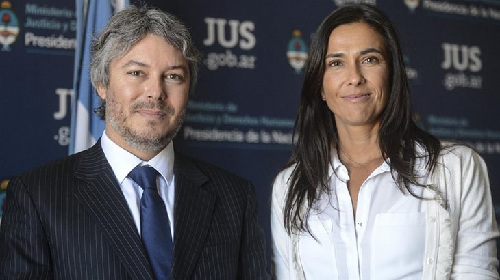 Mariano Federici, y María Eugenia Talerico