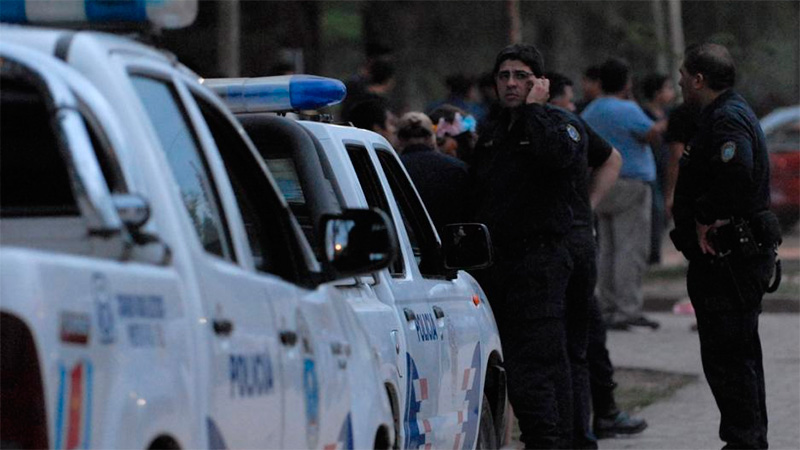 La policía intervino a la salida del boliche.