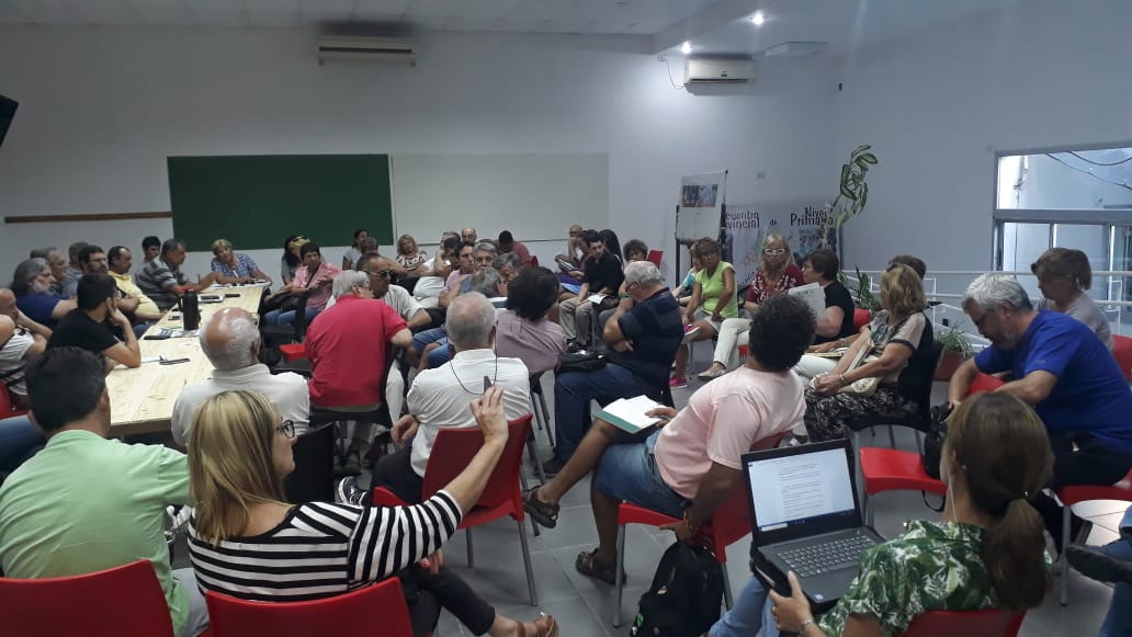 Trabajadores definieron un plan de lucha para defender el sistema previsional.