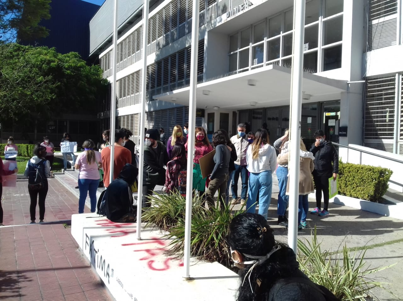 Con una concentración en Tribunales exigieron justicia por Riera.