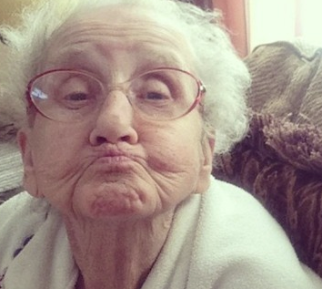 Betty Simpson, la bisabuela más popular en Instagram