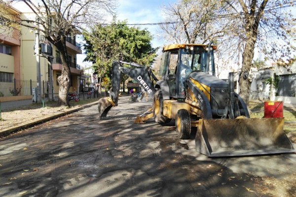 Habrá cortes de tránsito  por pavimentación.