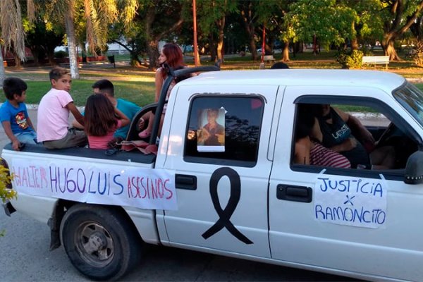 En Hernandarias pidieron justicia por Ramoncito.