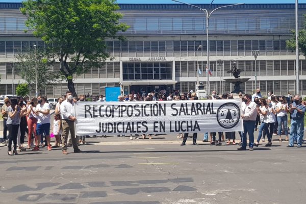 Judiciales comienzan asambleas en Paraná.
