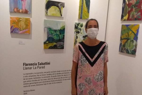 Florencia Sabattini, autora de Llenar la pared.