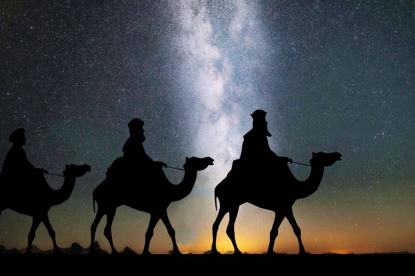 ¿Qué vieron los reyes  magos?
