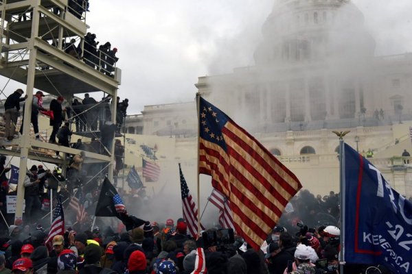 Los disturbios en el Capitolio. REUTERS