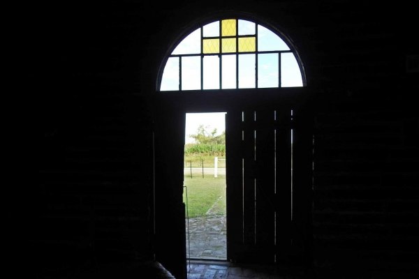 La capilla de los mineros, en Mazaruca.