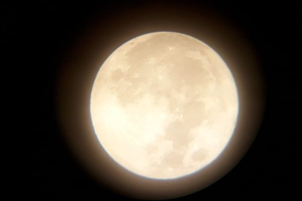 Superluna en Bahia Blanca