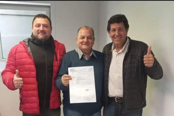 Ignacio  Ravasio, Tony Márquez y Rubén Martínez.