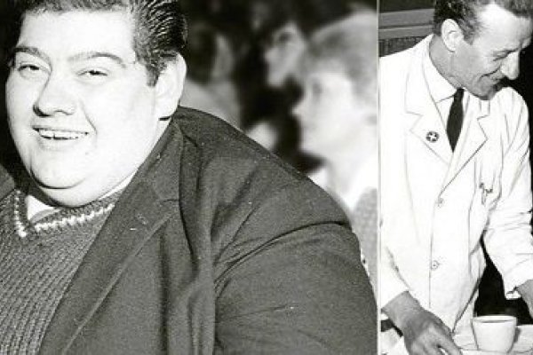 Angus Barbieri,antes y después de empezar su ayuno