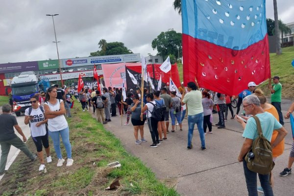 Realizaron cortes parciales en la ruta 168.
