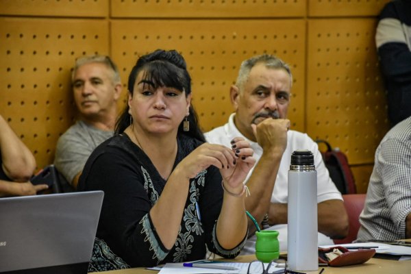 Oscar Muntes, secretario general de ATE.