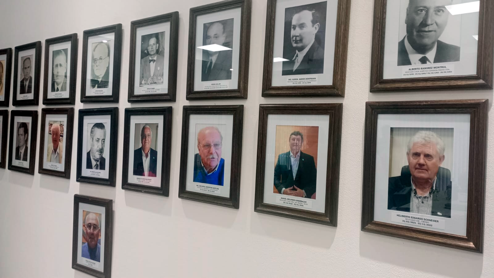 Galer&iacute;a de presidentes de Fedeco.